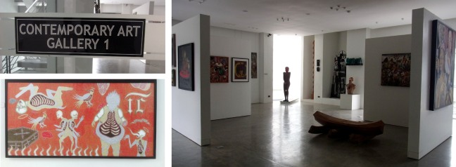 Contemporary gallery 1 in Bencab museum